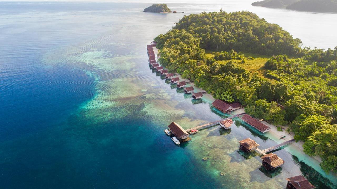 Papua Paradise Eco Resort Pulau Birie Экстерьер фото
