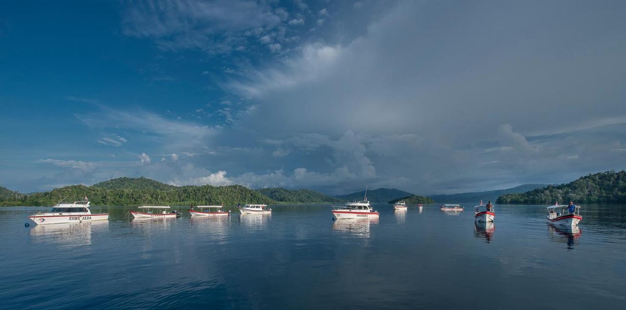 Papua Paradise Eco Resort Pulau Birie Экстерьер фото