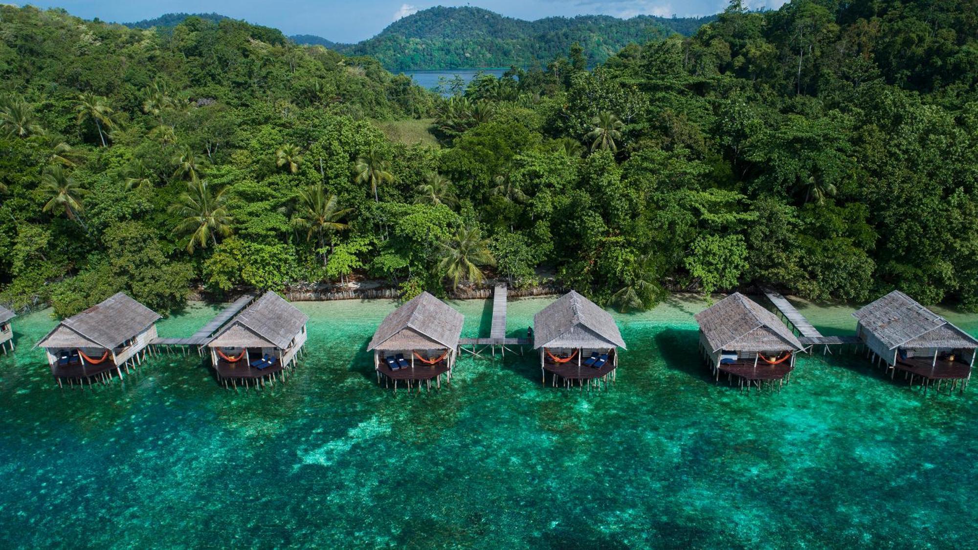 Papua Paradise Eco Resort Pulau Birie Экстерьер фото